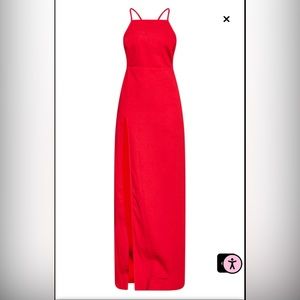 NWT Pretty Little Thing Red Maxi